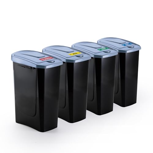 Lixeira Eco Fácil 15L Com Tampa Automática Arthi
