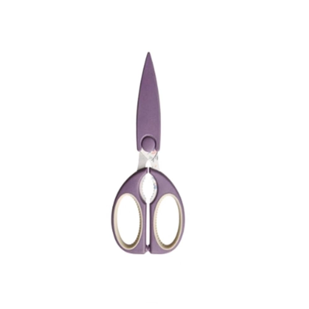 Forbici da Cucina Multiuso Forbici da Cucina Cesoie for Barbecue multifunzionali in Acciaio Inossidabile Perfetto Come Regalo(Purple)