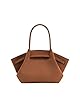 JW PEI Hana Moyen Sac Cabas pour Femme - Daim Synthétique Marron #4