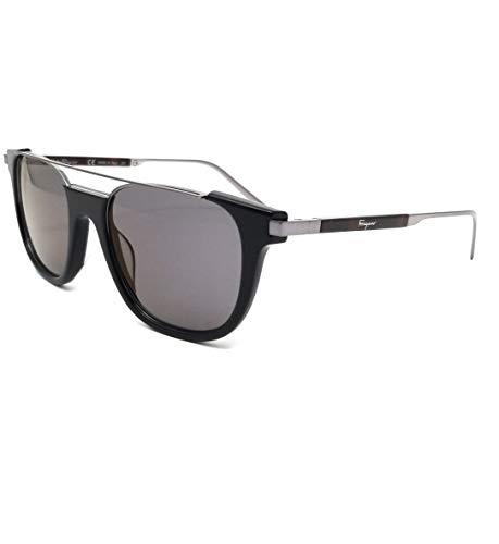 Ferragamo SF160S Gafas de sol, Negro (Schwarz), 52.0 para Hombre