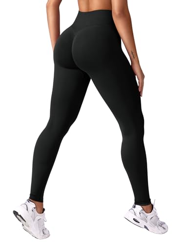 YEOREO Damen Scrunch Butt Leggings High Waist Seamless Sport Leggings...