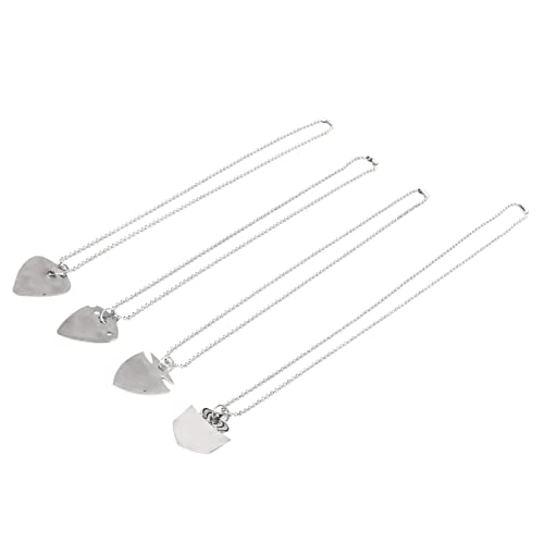 SALALIS Collier de Médiator de Guitare, 4Pcs Collier de Plectre de Guitare en Acier Inoxydable en Alliage d’Aluminium à la Mode 50cm de Circonférence Surface Slick pour l’école - Les Beatles, Paul McCartney, John Lennon, RIngo Starr, George Harrison SALALIS Collier de Médiator de Guitare, 4Pcs Collier de Plectre de Guitare en Acier Inoxydable en Alliage d'Aluminium à la Mode 50cm de Circonférence Surface Slick pour l'école – Image 7