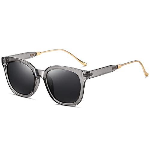 Lunettes de soleil rondes rétro pour vos terrasses d'été - Style transparent mixte C2