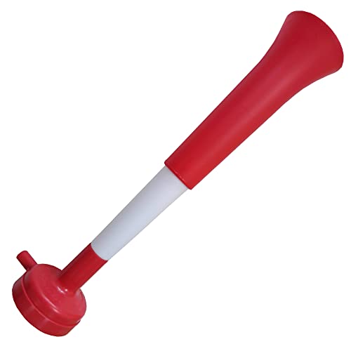 FUN FAN LINE - Pack 3 Three-Body Vuvuzela Trumpets, Denmark/Switzerland