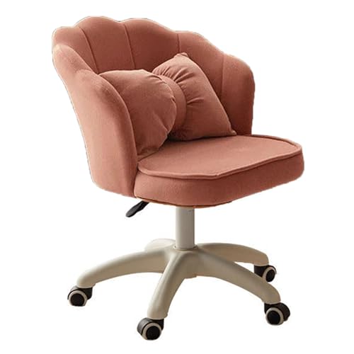 Chaise de bureau en tissu avec roulettes pour ordinateur