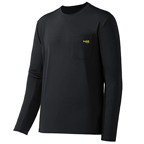 Image of BASSDASH Men's UPF 50+ Performance Long Sleeve T-Shirt UV Sun Protection Fishing Hiking Sports Shirts