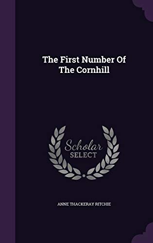 The First Number Of The Cornhill 1343420075 Book Cover
