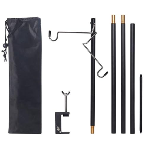 Support stockage portable de lanterne pour table de camping - 4