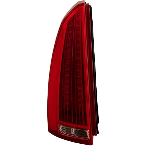 HEADLIGHTSDEPOT Tail Light Compatible with Cadillac DTS 2006-2011 Includes Left Driver Side Tail Light