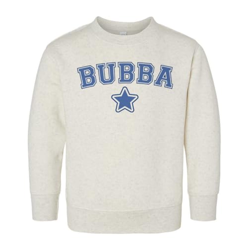 Bubba Kids Sweatshirt Toddler 4T Natural Heather