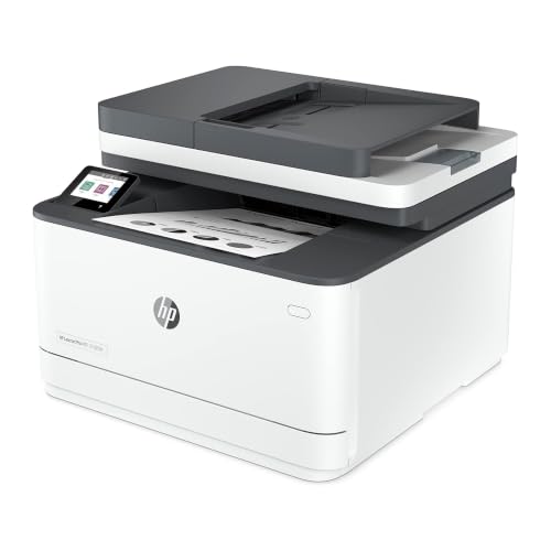 Impresora láser multifunción A4 con escáner automático y conexión Ethernet HP 3102fdn 3