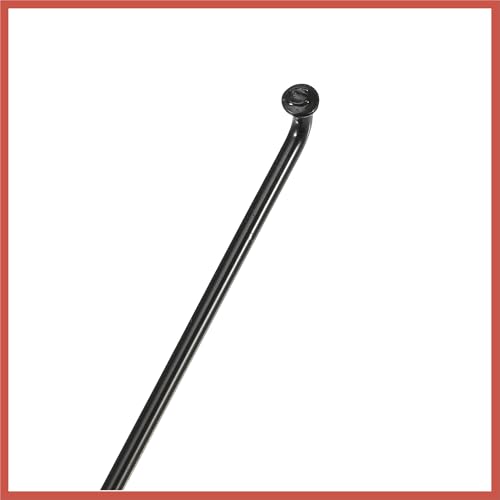 ACROPIX 40 Pcs Bicycle Steel Spokes 14G Bike Spoke 292mm Length with Nipples for Most Bicycle Car Parts - Thumbnail 5