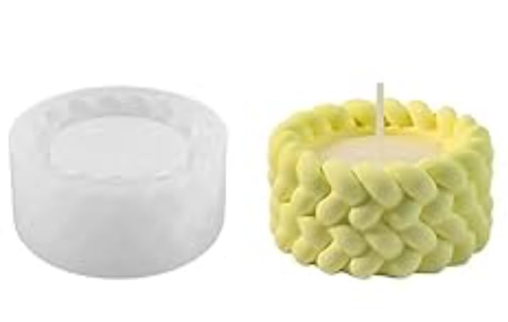 HUSAINI MART| 1 Knot Candle Vessel Mould, Silicone Mold, Concrete, Candle Holder, Planter, Jesmonite & epoxy Casting-image-19