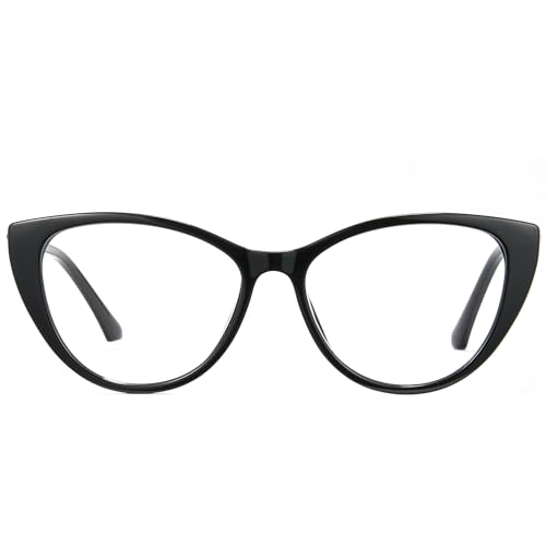 Cyxus Cat Eye Magnetic Clip-On Sunglasses Women Polarized Blue Light Blocking UV400 Protection P12212