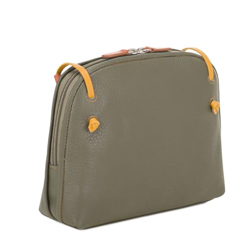 mywalit Rio Small Zip Top Handbag - Leather, Adjustable Strap, Slip Pockets, Zip Pocket, Fits a Kindle3