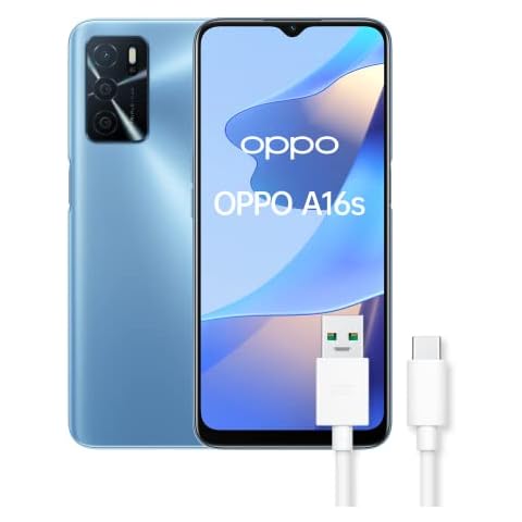 Smartphone Oppo A16s 4GB/64GB Azul (Pearl Blue) Dual SIM Cover