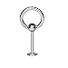 14g Surgical Steel Door Knocker Labret Stud Lip Ring Body Jewelry Piercing 14 Gauge 5/16" Nemesis Body JewelryTM