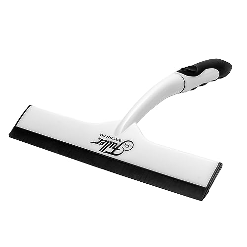 Fuller Brush Easy Grip Handheld Squeegee - for Shower Walls, Doors, Tub Surfaces, Windows, Mirrors & Vehicle Windshields - ThermoPlastic Rubber Blade - Comfort Grip Handle with Built-in Finger Groove by Fuller Brush - Used condition - US$16.99