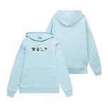 Tyler, The Creator Unisex-Adult Wolf Hoodie Hooded Sweatshirt, Lt Blue, L