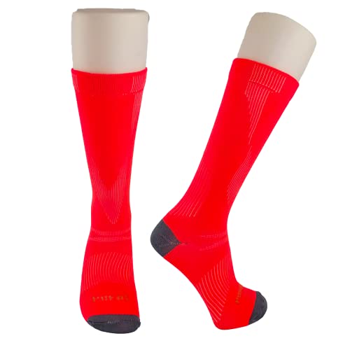 Kit 3 Meias de Compressão Profissional Esportiva Absorve Calor Estimula Circulação Corrida Academia