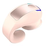 GD28 Bone Conduction Wireless Earbuds, Bluetooth 5.3, Single Ear Headset, Pink, IPX4 Wasserdicht, 32Ω Impedanz, 20Hz-20KHz, 85dB Empfindlichkeit