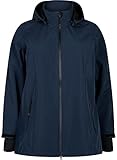 Softshell Jacke mit abnehmbarer Kapuze