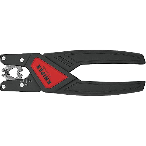 Up To 40% OFF Knipex 12 74 180 SB Automatic Stripping Pliers 175 mm (Blister Packed), Black, red