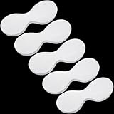 SmallCat 50 Sheets Disposable Non Woven Eye Care, Cotton Facial Eye Covers, DIY Skincare Mask Paper Beauty Sheets for Spa, Skincare, Moisture Retention