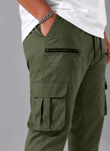Image of INKKR Men Plus Size Cargo Pants || Plus Cargo Pants Cotton || 2XL-6XL