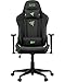 Razer Edition TAROK Essentials X Cloth PC Gaming Stuhl Stoff - atmungsaktiver Stoffbezug, Softcoat 1D Armlehnen, Wippfunktion, Lendenkissen und Kopfkissen, bis 130kg, schwarz