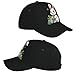 Krirteh Cute Easter Baseball Cap for Women & Men, Easter Bunny and Eggs Hats Fashion Adjustable Trucker Hat for Spring Holiday