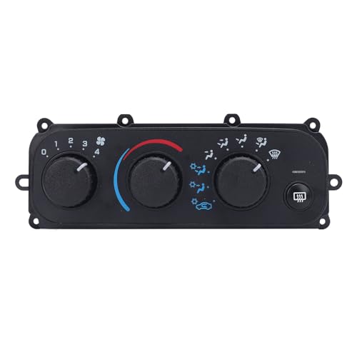 Acouto HVAC Módulo de Control Climático Calentador AC Panel de Control AC Temperatura de Control de Temperatura Reemplazo de Sebring 2001-2006 Stratus 2001-2006 con OEM 04596277AA
