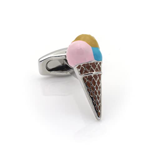 Ice Cream Cone with Three Ball Cufflinks4