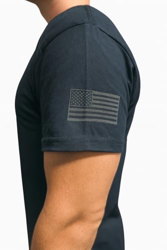 Chevrolet Performance American Flag T-Shirt - Officially Licensed Chevy USA Men's Tee4