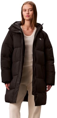 Calvin Klein Donna Cappotto Piumino Belted Midweight Long con...