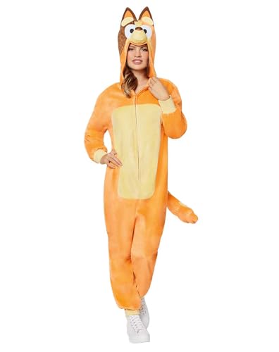Spirit Halloween Bluey Adult Chilli Jumpsuit Costume | Officially Licensed | Bluey Halloween Costumes