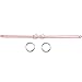 EXREIZST Adjustable Expandable Rose Gold Spreader Bar Sports Aid Training Set (Rose Gold)
