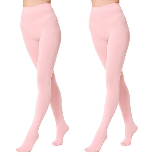 Image of EVERSWE 2 Pairs Pack Women's Opaque Tights