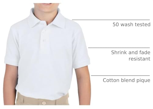Image of French Toast Kids' Pique Polo (Standard & Husky)
