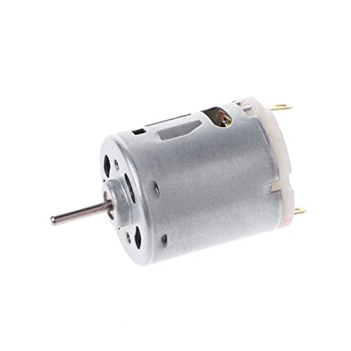 Image of Robodo RS-365 DC Micro Motor - 12V 30000 RPM High Torque Electric Motor for DIY Projects, Robotics, RC Cars, & Small Appliance