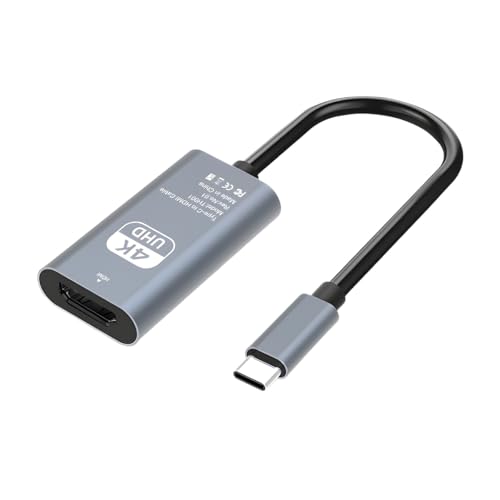 hdmi type-c �^�C�vc hdmi �ϊ� hdmi �P�[�u�� �^�C�vc hdmi �ϊ��P�[�u�� USB C - HDMI �ϊ��A�_�v�^ 4K ���ʓ��e Macbook Pro/MacBook Air/iPad Pro�ȂǂɑΉ�