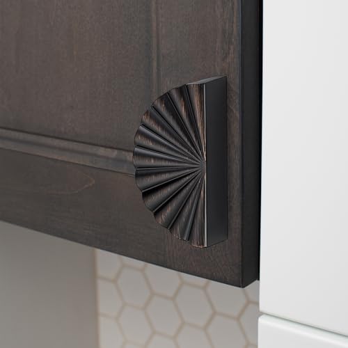 Poignées de cuisine bronze huilé 7,6 cm CC alliage zinc pour commode - 5