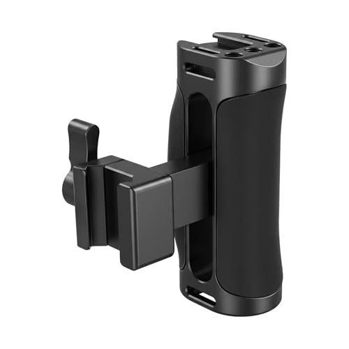 Image of CAMVATE Side Handle Grip with NATO Rail Clamp for Camera Cage-4019