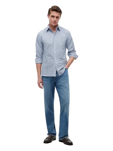 Image of Tommy Hilfiger Men's Long Sleeve Oxford Shirts in Regular Fit, Men's Button Down Shirts, Also Available in Big and Tall