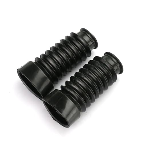 Cubierta Horquilla Delantera para 30 Mm 26 Mm Guardapolvo Polaina Protector Amortiguador Goma Todoterreno.(A)