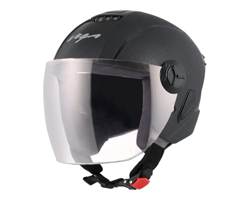 Vega Aster Black Helmet-L, Motorcycling