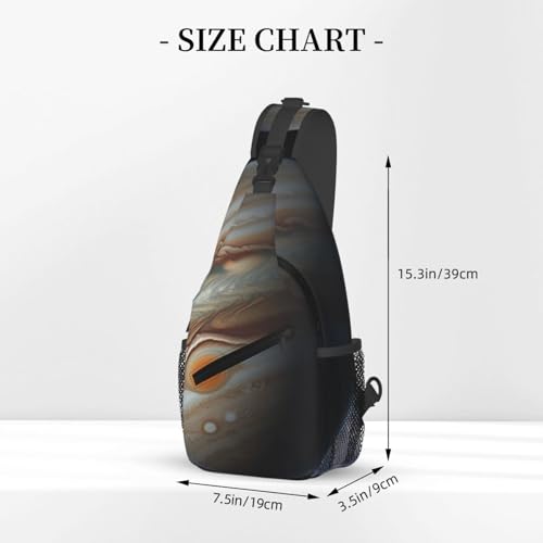 Bolso cruzado Jupiter Landscape para hombres y mujeres miniatura 3