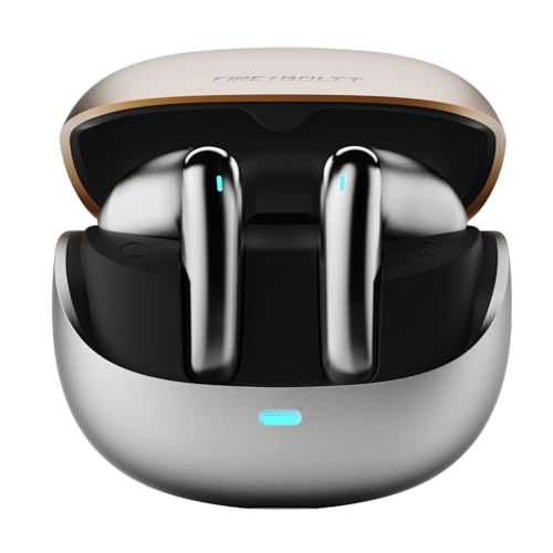 Image of Fire-Boltt Aero Fit TWS Earbuds with Custom EQ, Bluetooth 5.4 Wireless Earphones, 50H Playtime, Fast Charging Case, 50ms Low Latency Gaming & Touch Controls Copper Mist