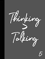 Thinking > Talking 5: Type 5 Gift Notebook The Investigator Large Composition Book 1071112457 Book Cover