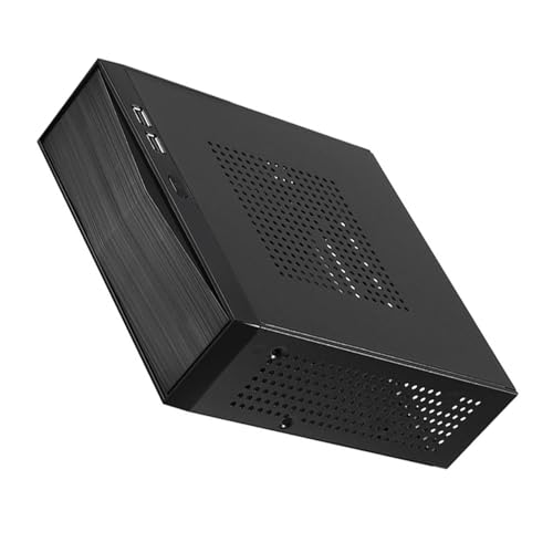 Chasis Mini ITX eficiente en aluminio duradero para rendimiento de PC